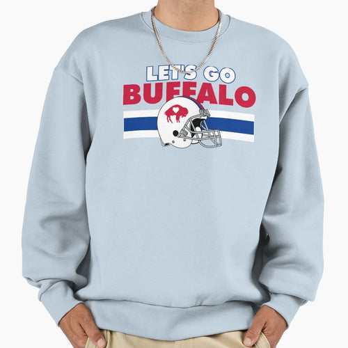 Lets Go Buffalove Sweatshirt - Streetwear Style for Adults - T-Shirt, Sweatshirt, Hoodie