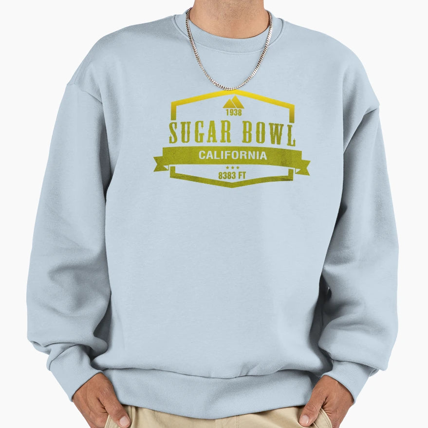 Sugar Bowl Ski Resort California Sweatshirt - Casual Everyday Wear Unisex - T-Shirt, Sweatshirt, Hoodie