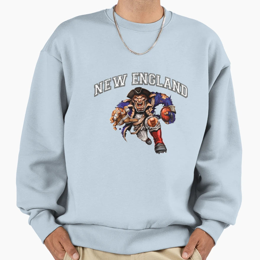 New England Football Sweatshirt - Minimalist Print Unisex - T-Shirt, Sweatshirt, Hoodie