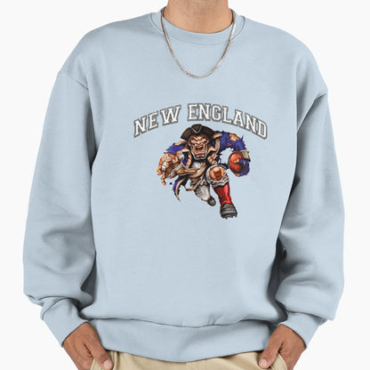 New England Football Sweatshirt - Minimalist Print Unisex - T-Shirt, Sweatshirt, Hoodie