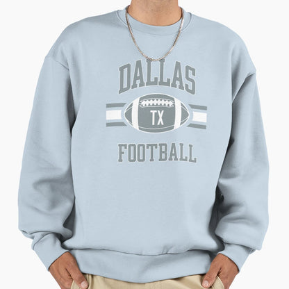 Dallas Football Sweatshirt - Minimalist Print Unisex - T-Shirt, Sweatshirt, Hoodie