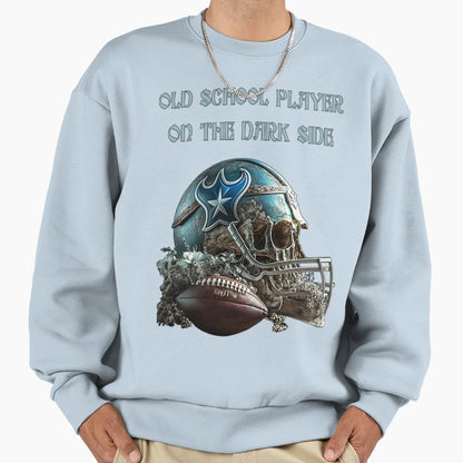 Old School Player Sweatshirt - Aesthetic Graphic Men Women - T-Shirt, Sweatshirt, Hoodie