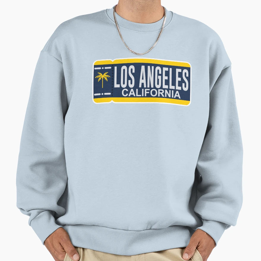Los Angeles Ticket Alternate Sweatshirt - Minimalist Print for Adults - T-Shirt, Sweatshirt, Hoodie