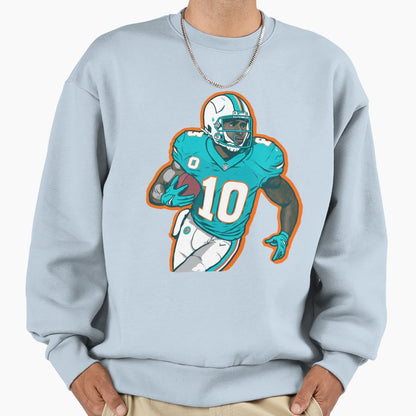 TH Dolphins Sweatshirt - Aesthetic Graphic for Adults - T-Shirt, Sweatshirt, Hoodie