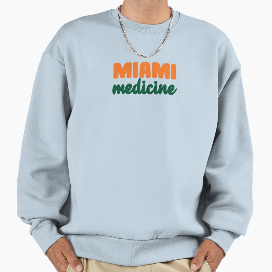 Umiami Medicine Sweatshirt - Trendy Graphic Unisex - T-Shirt, Sweatshirt, Hoodie