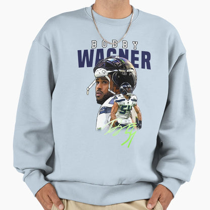 Bobby Wagner Sweatshirt - Unique Graphic Men Women - T-Shirt, Sweatshirt, Hoodie