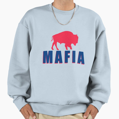 Buffalo Mafia Sweatshirt - Custom Art Print for Adults - T-Shirt, Sweatshirt, Hoodie