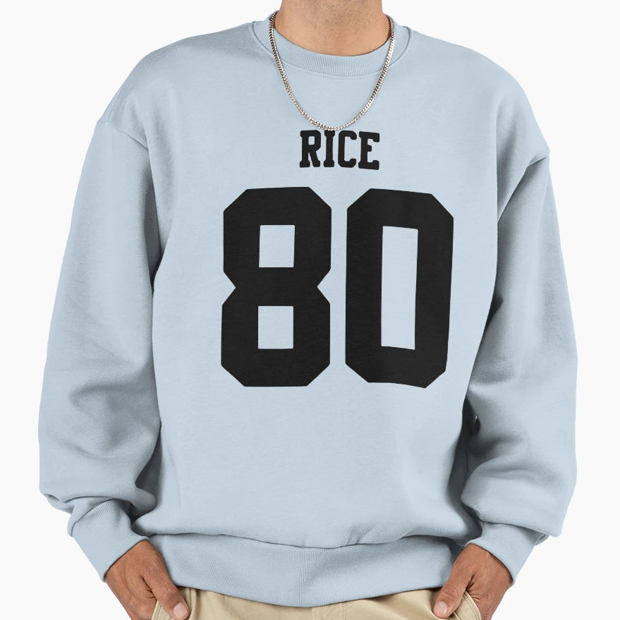 Jerry Rice Sweatshirt - Custom Art Print Men Women - T-Shirt, Sweatshirt, Hoodie