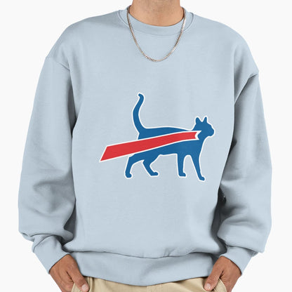 Cat Bills Super Cat Sweatshirt - Streetwear Style for Adults - T-Shirt, Sweatshirt, Hoodie