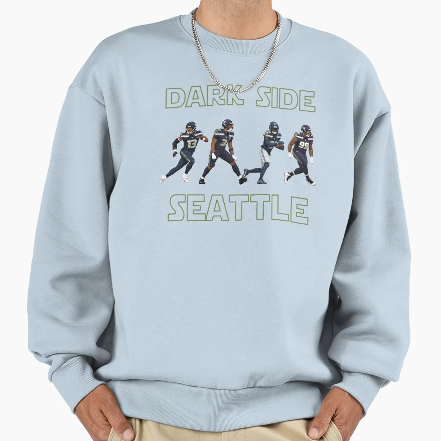 Dark Side 12 Seattle Sweatshirt - Novelty Apparel for Adults - T-Shirt, Sweatshirt, Hoodie