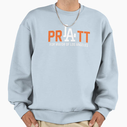 Pratt Mayor Los Angeles 2026 Spencer Sweatshirt - Unique Graphic Unisex - T-Shirt, Sweatshirt, Hoodie