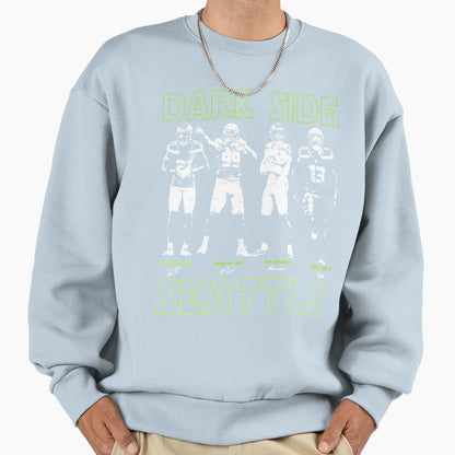Dark Side Seattle Sweatshirt - Custom Art Print Men Women - T-Shirt, Sweatshirt, Hoodie