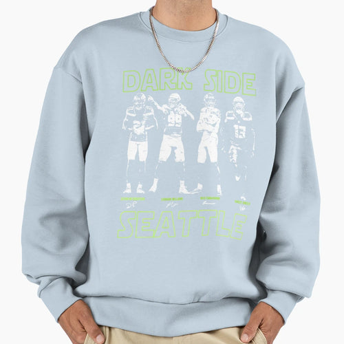 Dark Side Seattle Sweatshirt - Custom Art Print Men Women - T-Shirt, Sweatshirt, Hoodie