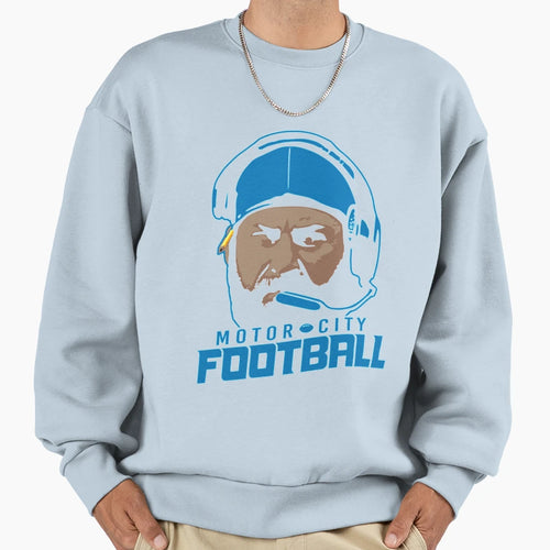 Motor City Football Sweatshirt - Casual Everyday Wear for Adults - T-Shirt, Sweatshirt, Hoodie