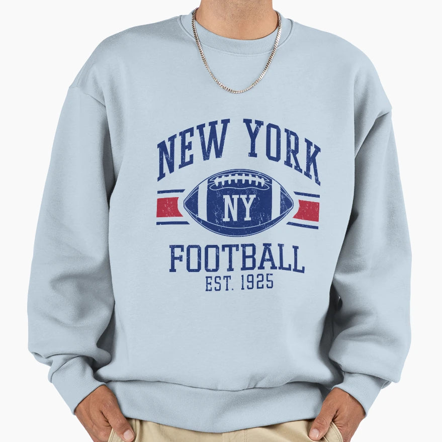 New York Football Team Ny Giants Sweatshirt - Trendy Graphic Unisex - T-Shirt, Sweatshirt, Hoodie