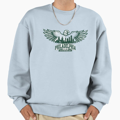 Eagles Watch Spirit Philadelphia Sweatshirt - Fun Novelty Design Men Women - T-Shirt, Sweatshirt, Hoodie