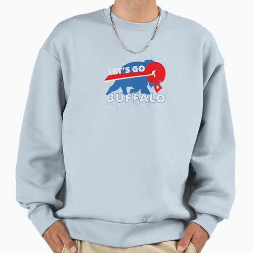 Buffalo Bills Sweatshirt - Casual Everyday Wear Men Women - T-Shirt, Sweatshirt, Hoodie