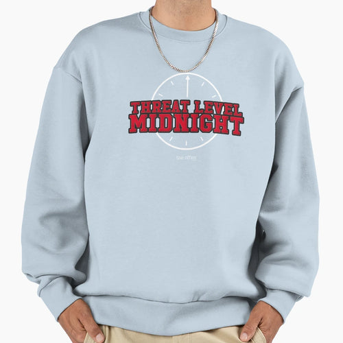 Threat Level Midnight Sweatshirt - Unique Graphic for Adults - T-Shirt, Sweatshirt, Hoodie