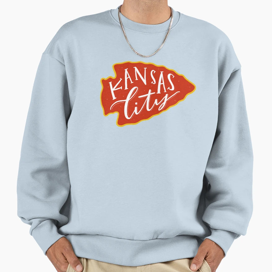 Kansas City Sweatshirt - Graphic Print Unisex - T-Shirt, Sweatshirt, Hoodie