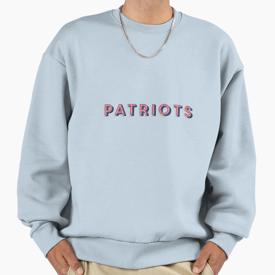Patriots Sweatshirt - Fun Novelty Design Unisex - T-Shirt, Sweatshirt, Hoodie