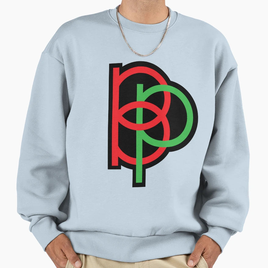 Black Power Logo Sweatshirt - Casual Everyday Wear Unisex - T-Shirt, Sweatshirt, Hoodie