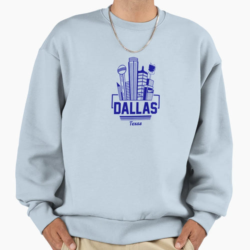 Dallas Texas North America Sweatshirt - Unique Graphic Unisex - T-Shirt, Sweatshirt, Hoodie