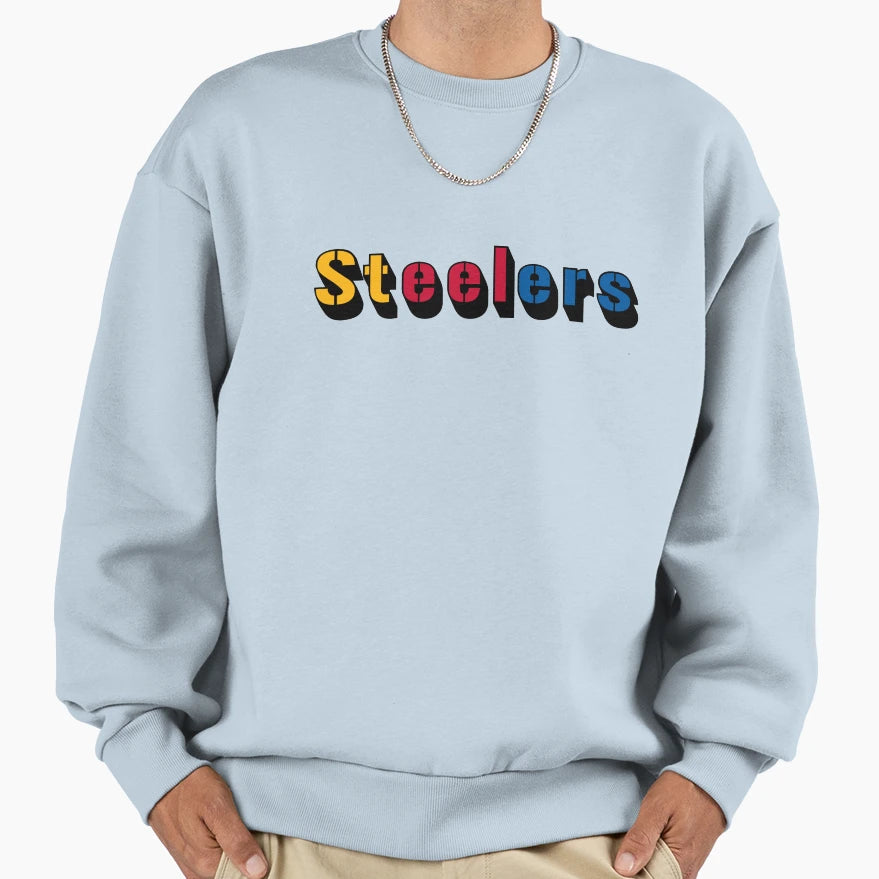 Pittsburgh Steelers Sweatshirt - Custom Art Print Unisex - T-Shirt, Sweatshirt, Hoodie