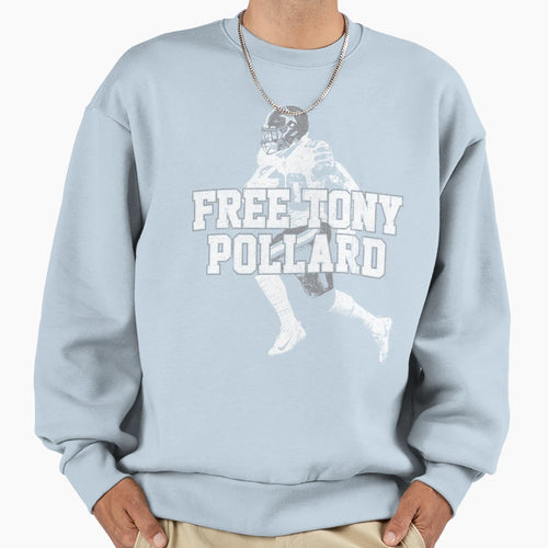 Free Tony Pollard Sweatshirt - Casual Everyday Wear Unisex - T-Shirt, Sweatshirt, Hoodie
