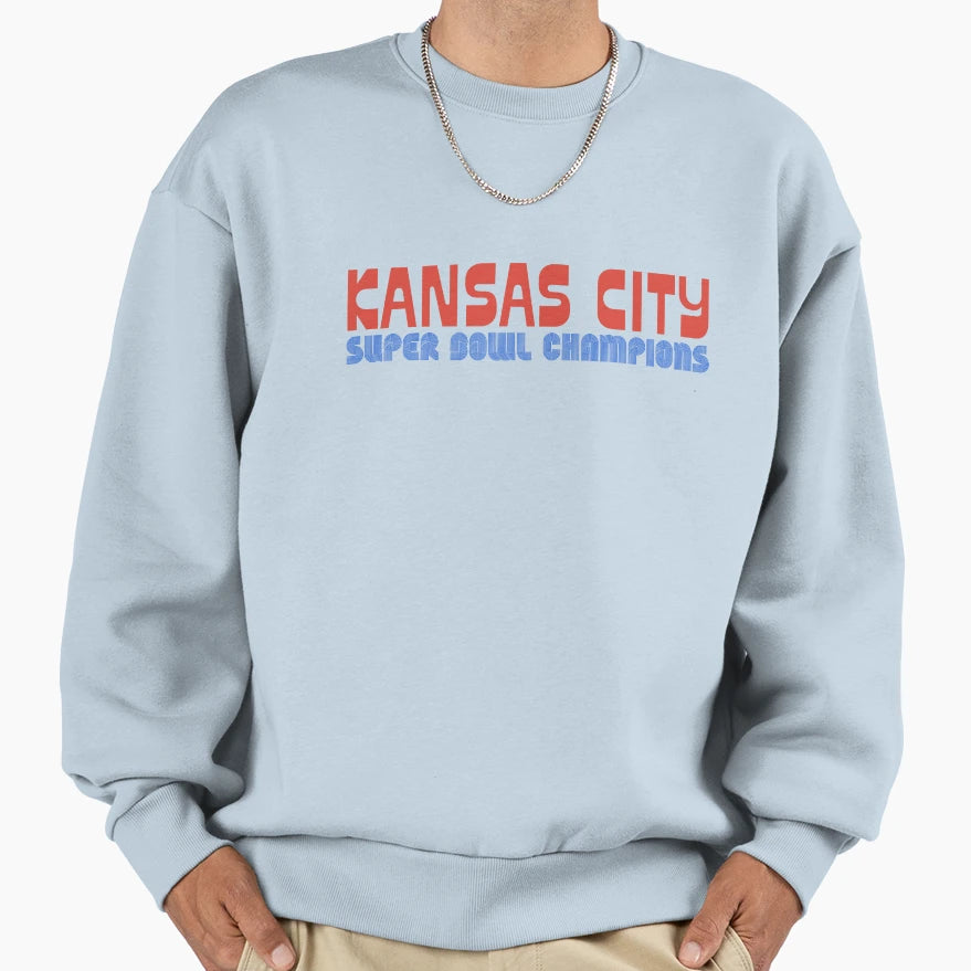 Kansas City Football Sweatshirt - Casual Everyday Wear Unisex - T-Shirt, Sweatshirt, Hoodie