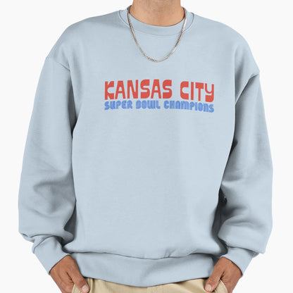 Kansas City Football Sweatshirt - Casual Everyday Wear Unisex - T-Shirt, Sweatshirt, Hoodie
