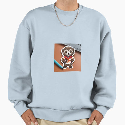 Animal Wearing Kansas City Chiefs Sweatshirt - Unique Graphic for Adults - T-Shirt, Sweatshirt, Hoodie