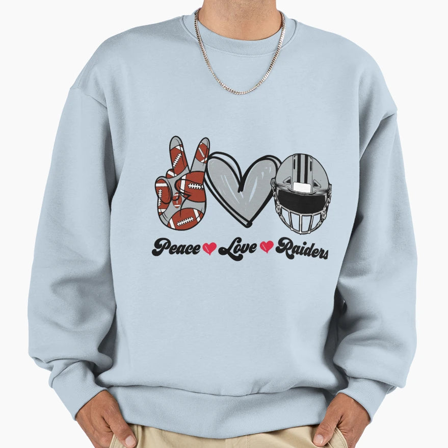 Art Las Vegas Raiders Sweatshirt - Streetwear Style for Adults - T-Shirt, Sweatshirt, Hoodie
