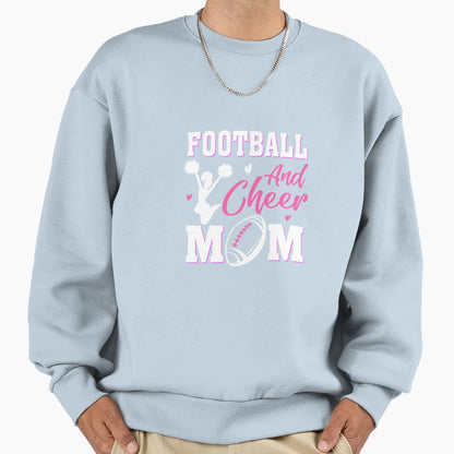 Womens Cheerleading Mom Football Sweatshirt - Fun Novelty Design Unisex - T-Shirt, Sweatshirt, Hoodie