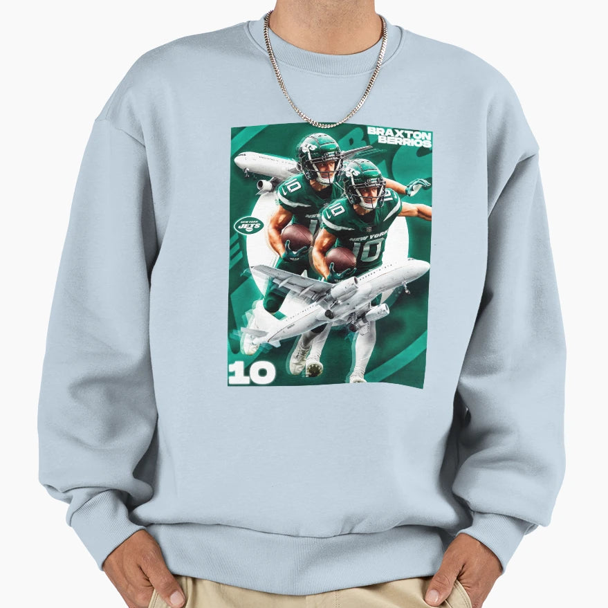 Braxton Berrios Sweatshirt - Graphic Print for Adults - T-Shirt, Sweatshirt, Hoodie