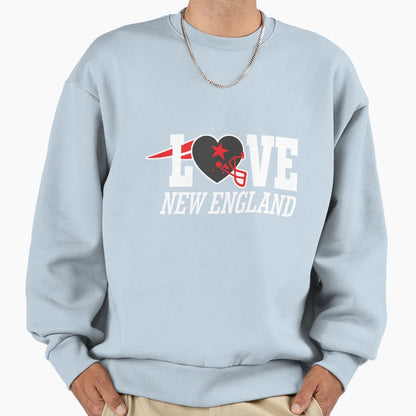 Love New England Sweatshirt - Aesthetic Graphic Men Women - T-Shirt, Sweatshirt, Hoodie