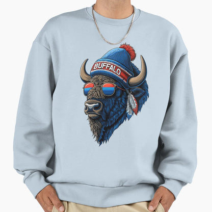 Buffalo New York Ny Buffalo Sweatshirt - Casual Everyday Wear Unisex - T-Shirt, Sweatshirt, Hoodie