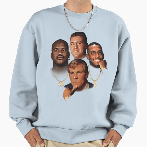 Blue Chips Sweatshirt - Graphic Print Unisex - T-Shirt, Sweatshirt, Hoodie