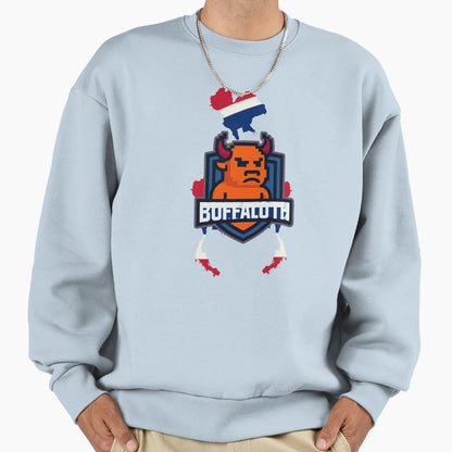 Buffaloth Sweatshirt - Minimalist Print Unisex - T-Shirt, Sweatshirt, Hoodie