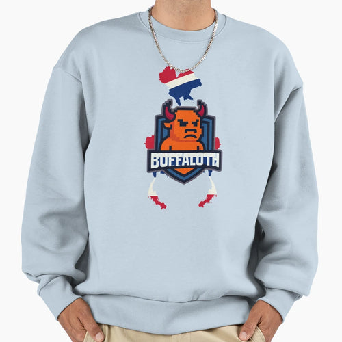 Buffaloth Sweatshirt - Minimalist Print Unisex - T-Shirt, Sweatshirt, Hoodie