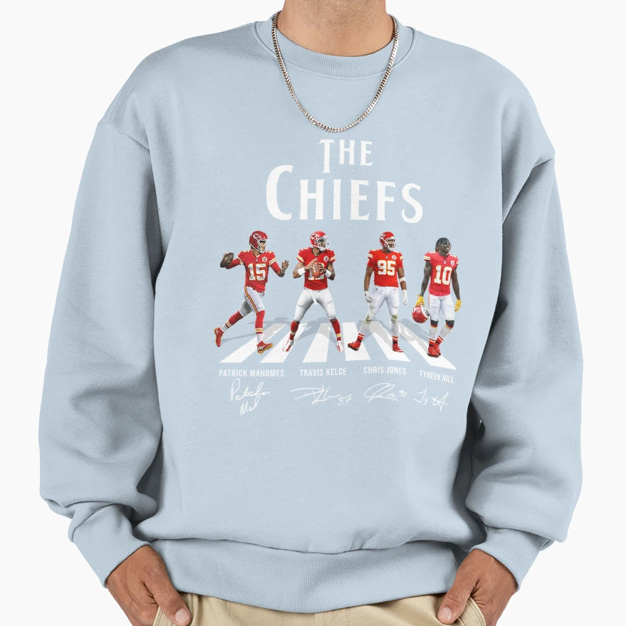 Chiefs Sweatshirt - Minimalist Print for Adults - T-Shirt, Sweatshirt, Hoodie