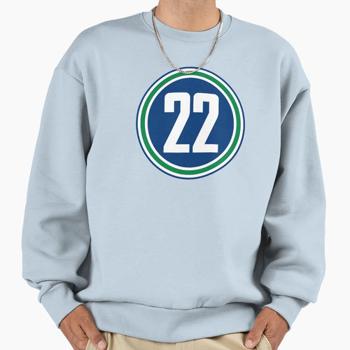 Daniel Sedin Number 22 Jersey Sweatshirt - Custom Art Print Men Women - T-Shirt, Sweatshirt, Hoodie