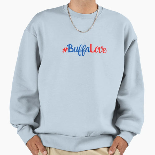 Buffalove Sweatshirt - Custom Art Print Men Women - T-Shirt, Sweatshirt, Hoodie