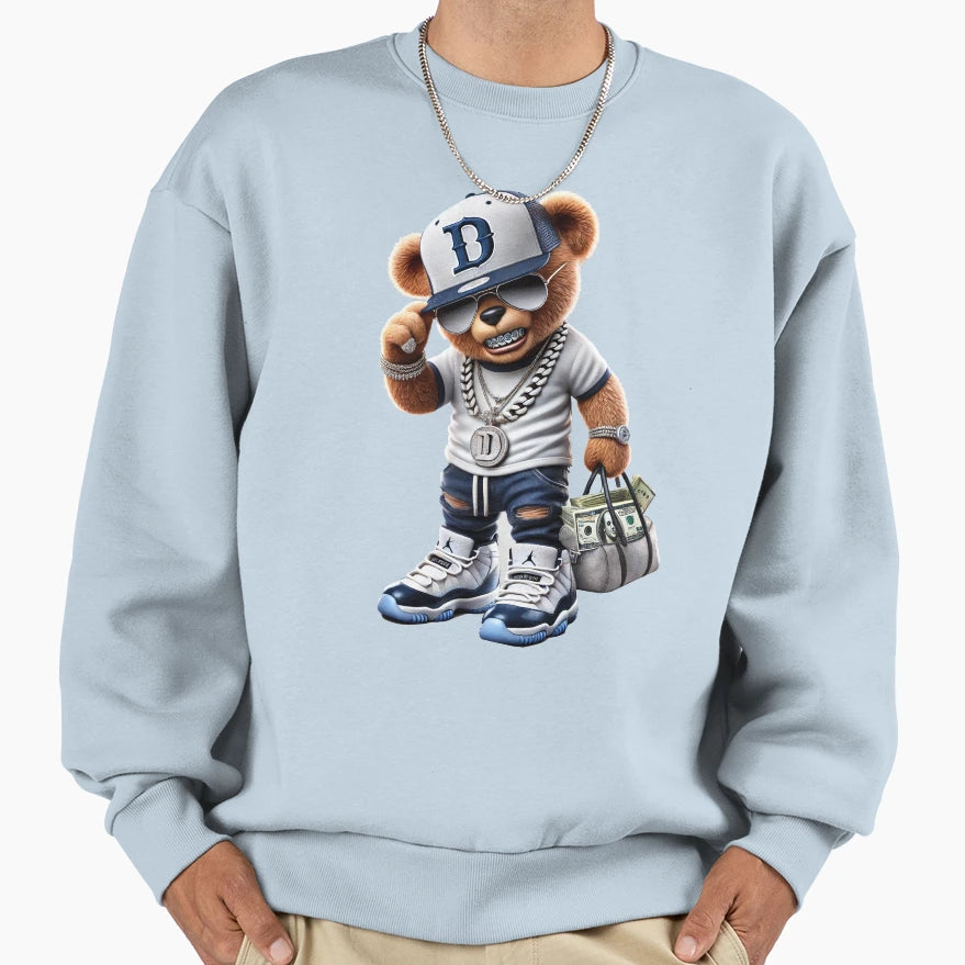 Dallas Cowboys Teddy Bear Sweatshirt - Aesthetic Graphic Men Women - T-Shirt, Sweatshirt, Hoodie