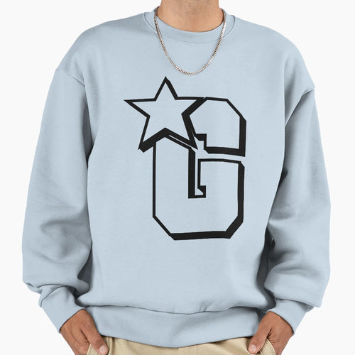 Letter G Sweatshirt - Minimalist Print Men Women - T-Shirt, Sweatshirt, Hoodie