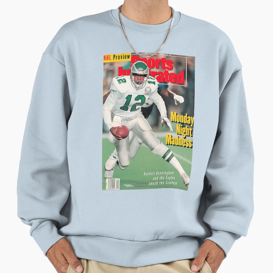 Randall Cunningham Sports Sweatshirt - Aesthetic Graphic for Adults - T-Shirt, Sweatshirt, Hoodie