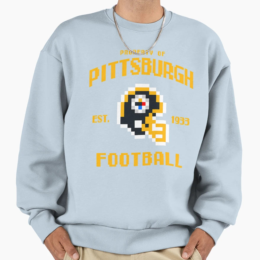 Property Pittsburgh Steelers Sweatshirt - Casual Everyday Wear Men Women - T-Shirt, Sweatshirt, Hoodie