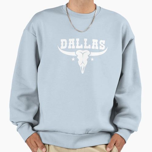 Animal Skull Texas Pride Dallas Sweatshirt - Aesthetic Graphic Unisex - T-Shirt, Sweatshirt, Hoodie