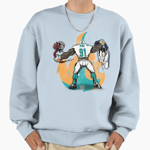 TH Dolphins Sweatshirt - Novelty Apparel for Adults - T-Shirt, Sweatshirt, Hoodie