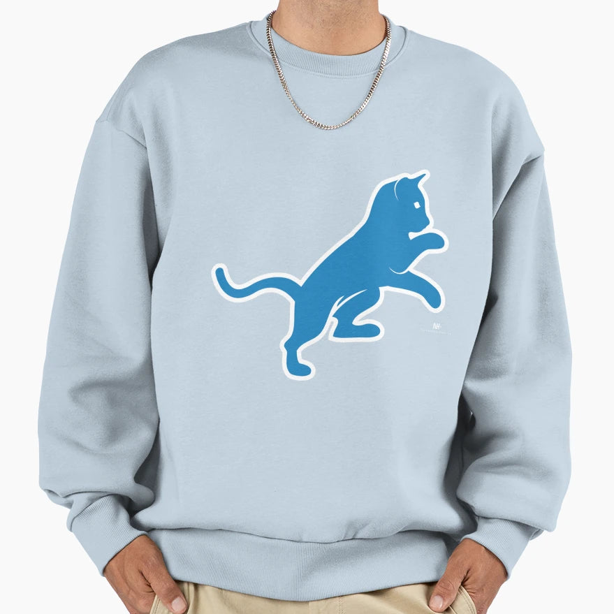 Motor City Kitties Sweatshirt - Custom Art Print for Adults - T-Shirt, Sweatshirt, Hoodie