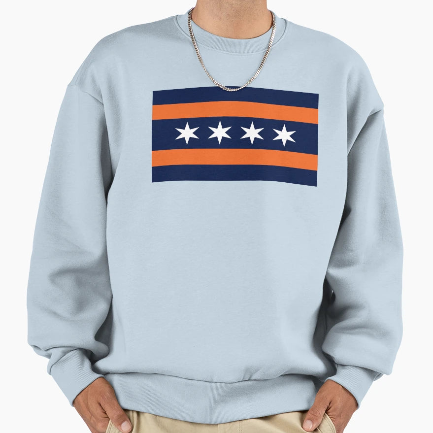 Chicago Football Sweatshirt - Minimalist Print Unisex - T-Shirt, Sweatshirt, Hoodie